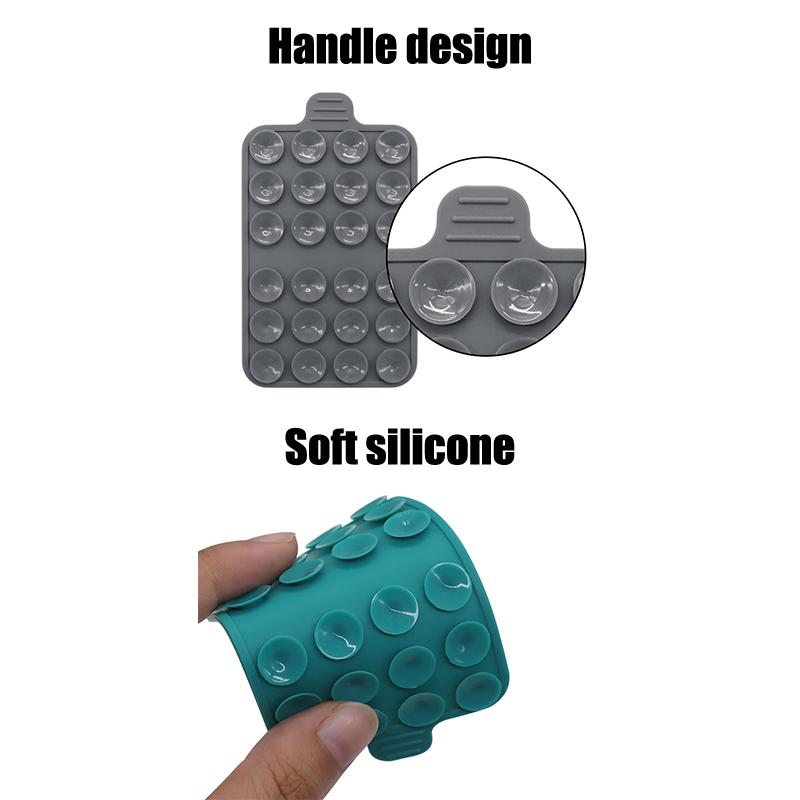 Двусторонняя присоска, силиконовые присоски для мобильных телефонов, присоска, настенная подставка, коврик, противоскользящий держатель, монтажная накладка