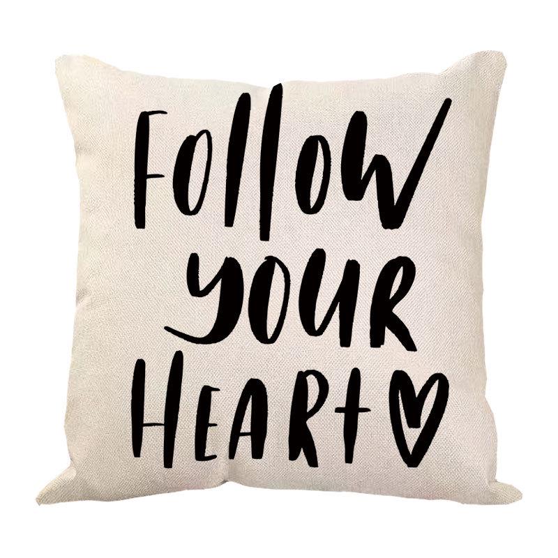 Новая наволочка с рисунком любовного письма ко Дню святого Валентина, наволочка для диванной подушки