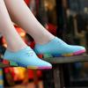 Casual Mom Shoes Fall Non-slip Trend Single Shoes Nurse Bean Shoes Large Size Women's Shoes