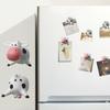 Магнит на холодильник для молочной коровы, смола, 3D крупный рогатый скот, животное, микроволновая печь, доска, заметки, магнит на холодильник для дома