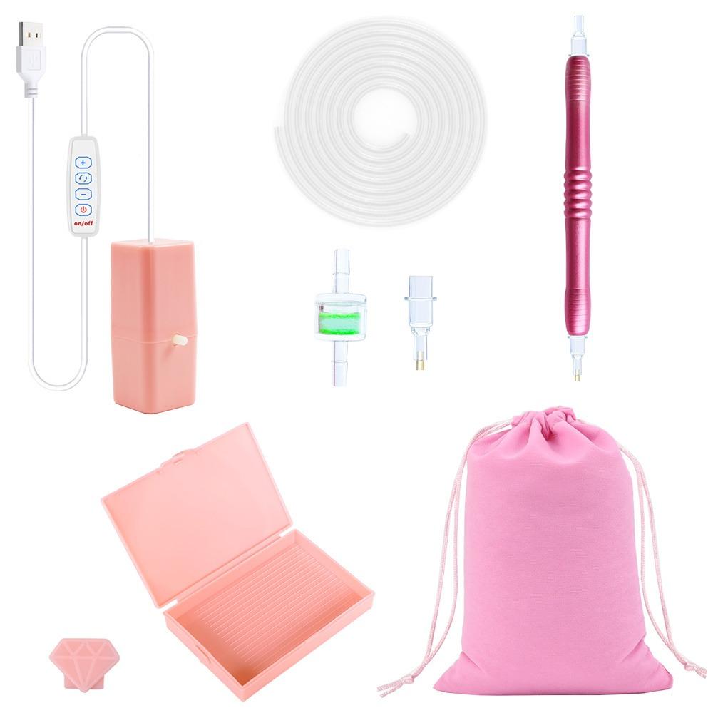 Electric Vacuum Diamond Painting Pen Kits USB Powered Diamond Painting Suction Device for 5D Diamond Painting Tool