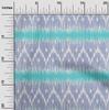 Ткань Cotton Flex с шевронным узором Ikat Decor Fabric с принтом BTY 40 дюймов