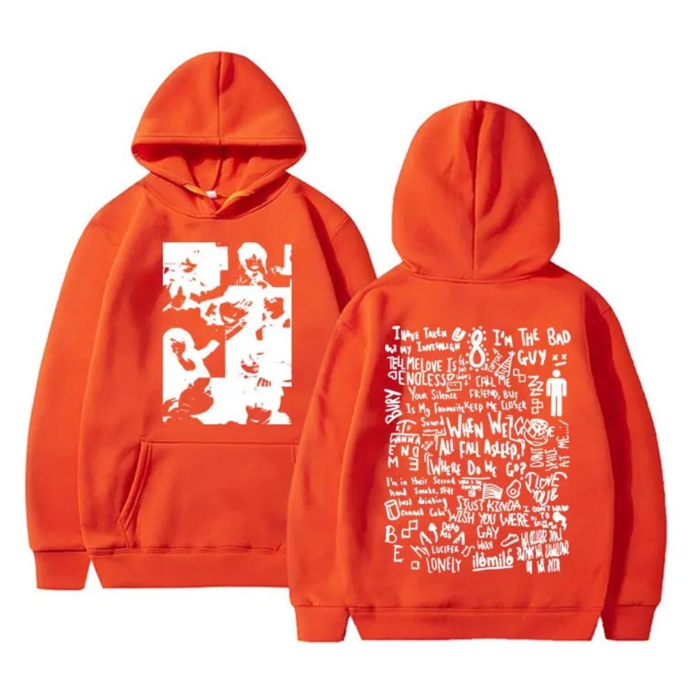 Когда все спят Независимо от того, куда мы идем, мы должны носить толстовки мужские модные свитшоты с графикой «двуликий»