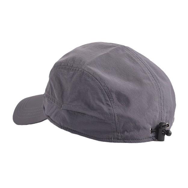 Quick-drying drawstring baseball cap, lightweight summer hat for men, breathable sun hat, outdoor sports cap, work cap for women
