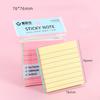 100-Color Sticky Notes - 4-Color Memo Pads, Tearable for Office, Home & School, Perfect for Holidays & Gifting