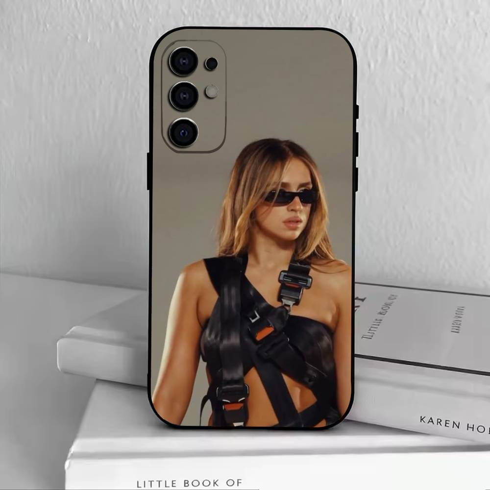 Singer-Z Tate McRae Phone Case For Samsung S25,S24,S21,S22,S23,S30,Ultra,S20,Plus,Fe,Lite,Note,10,Black Cover