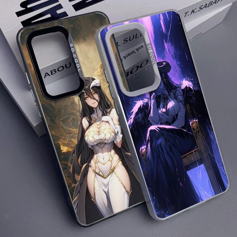 Ударопрочный чехол для телефона Albedo O-Overlords Аниме для Samsung A17 A16 A15 A14 A37 A57 A36 A56 A26 A35 A55 A25 A34 A54 A24 A13 A23 A