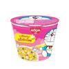 NISSIN Лапша быстрого приготовления Doraemon в мини-стаканчике с курицей и вкусом кукурузы 40 г. х 6 шт.