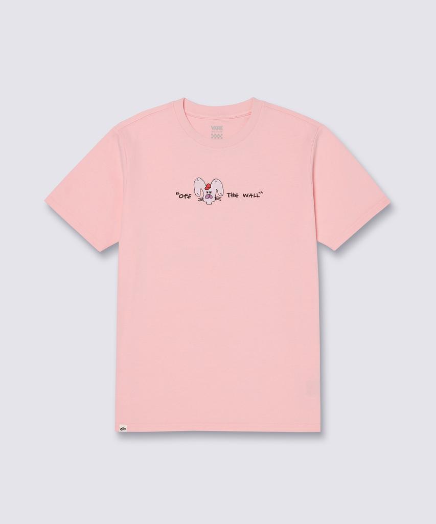 VANS Футболка с коротким рукавом 'Кролик' - Tickle Pink / Vn000Qf6Egp1