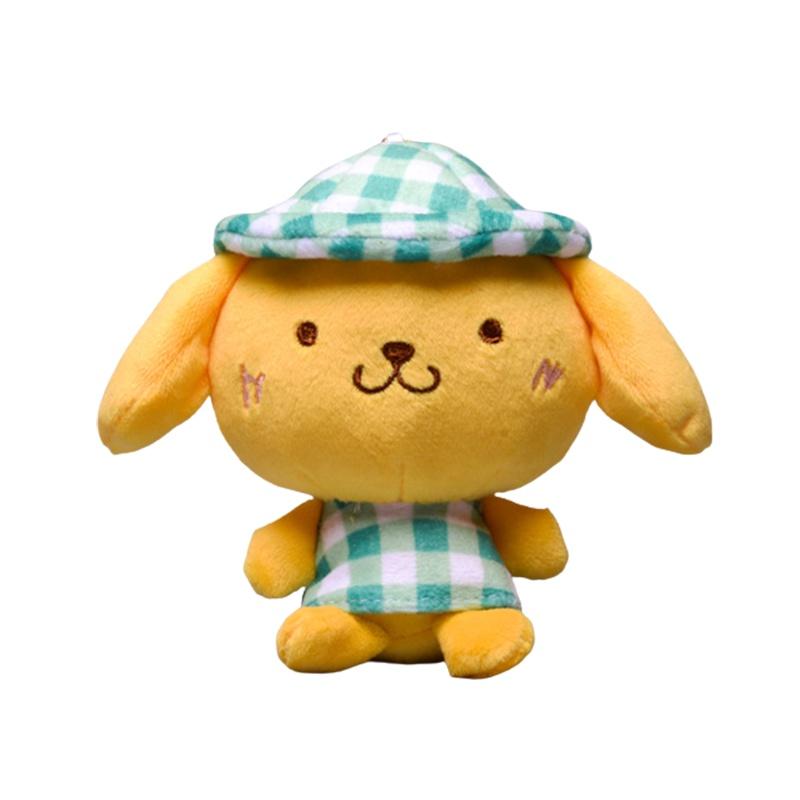 Милая Плюшевая Кукла-Подвеска Sanrio Куроми Мелоди Синнаморолл Для Украшения Сумки и Брелока