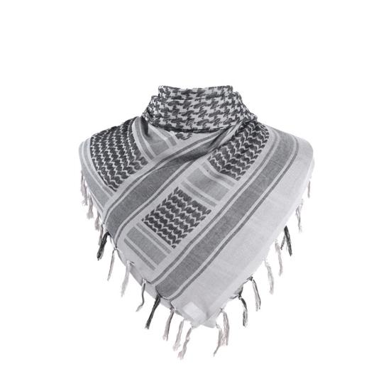 Women Scarf Thickened Palestine Keffiyeh Wide Tassel Printed Vintage Sunshade Decorative Neck Protection Unisex Soft Warm Shawl Four Season Scarf