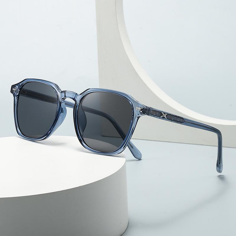 European And American Trendy Street Style Retro Artistic Acrylic Insert Sunglasses Modern Charm Ins Sunglasses 28057