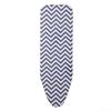 Ironing Board Cover Striped Pattern Elastic Strap Temperature Resistant