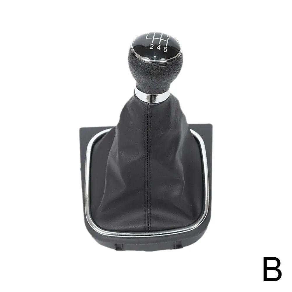 5/6 Speed Gear Shift Knob Lever Stick Gaiter Boot Cover For Vw Rabbit For Golf 5 Jetta 2005-2010 For Vw Golf 6 Jetta 2010-2 A2r3