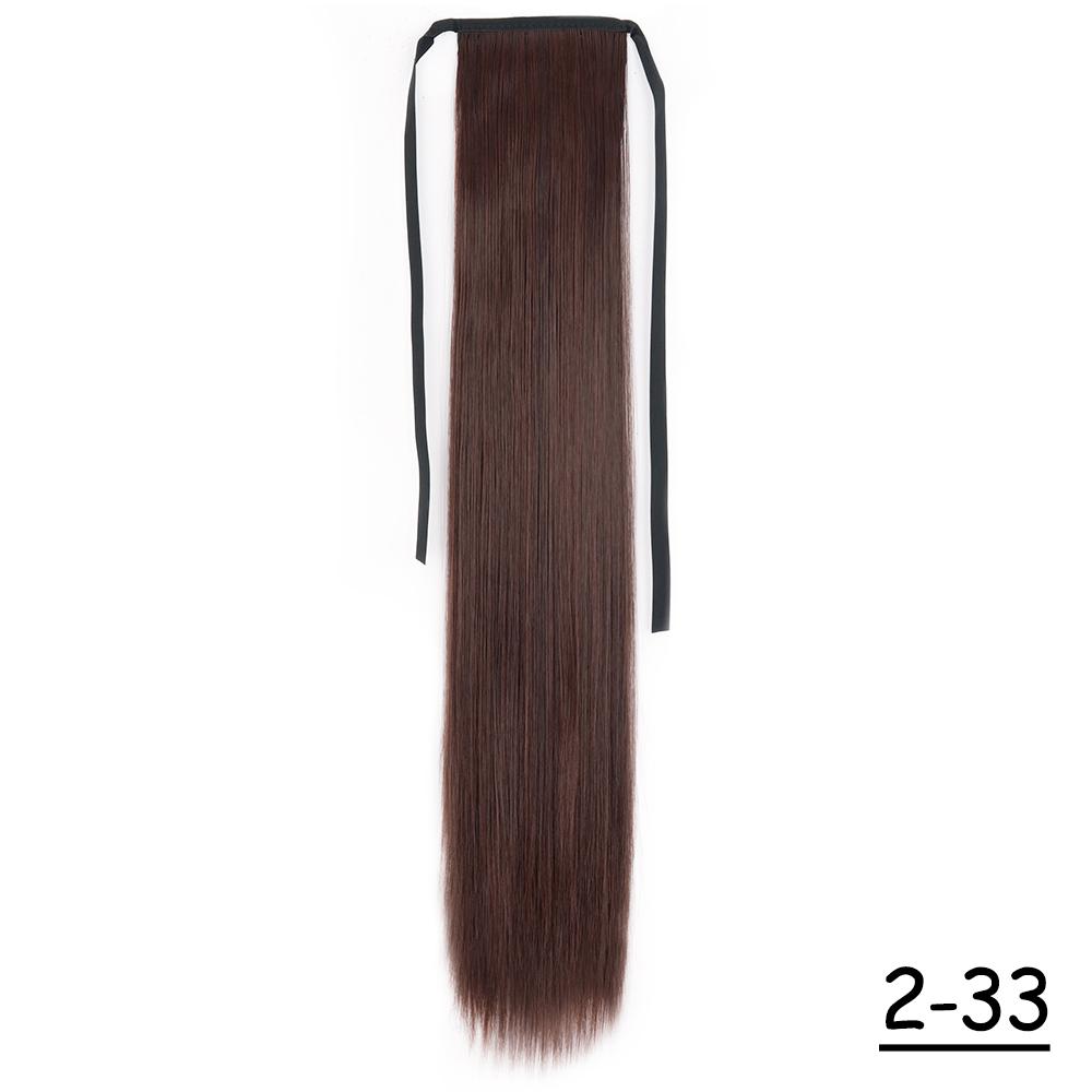 MISS WIG Женская мода, длинный прямой хвост, наращивание синтетического волокна, женская повседневная одежда, наращивание волос с запахом