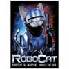 Horror Cats Robocat Poster