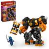 LEGO Ninjago Element Power Mecha Suit Toy Present Birthday Block Christmas Boys Girls Children 7 Years Old 8 Years Old 9 Years Old Elementary School