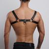 Кожаные мужские ремни-портупеи с пряжкой Фетиш Гей Секс Бондаж Ремни Панк Готика Нагрудная Портупея Ремни Сексуальное Мужское Белье