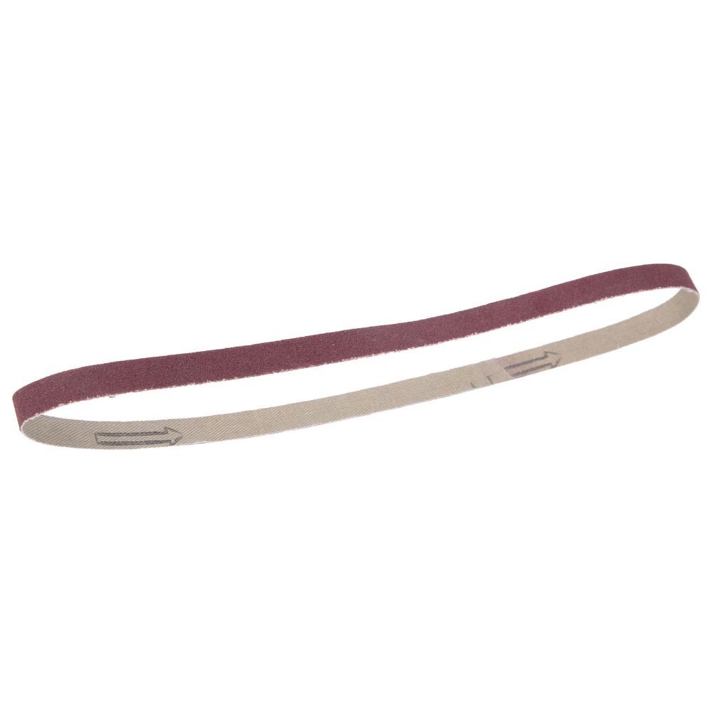 10pcs 533 x 9mm Abrasive Bands 100 Grit Aluminum Oxide Belts Durable Sanding Belts Wood Working