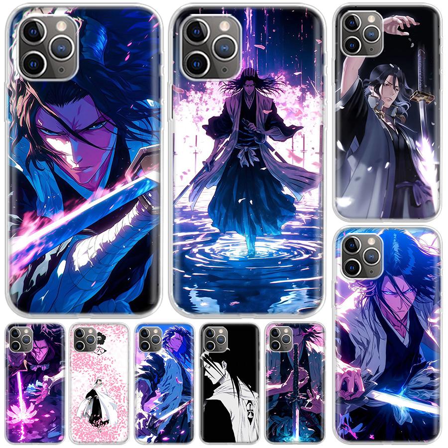 Чехол Bleach Kuchiki Byakuya для iPhone 17 Air 16 16E 15 Pro Max 14 Plus 13 Mini Чехол для телефона 12 11 7 8 SE Индивидуальная печать Корпус