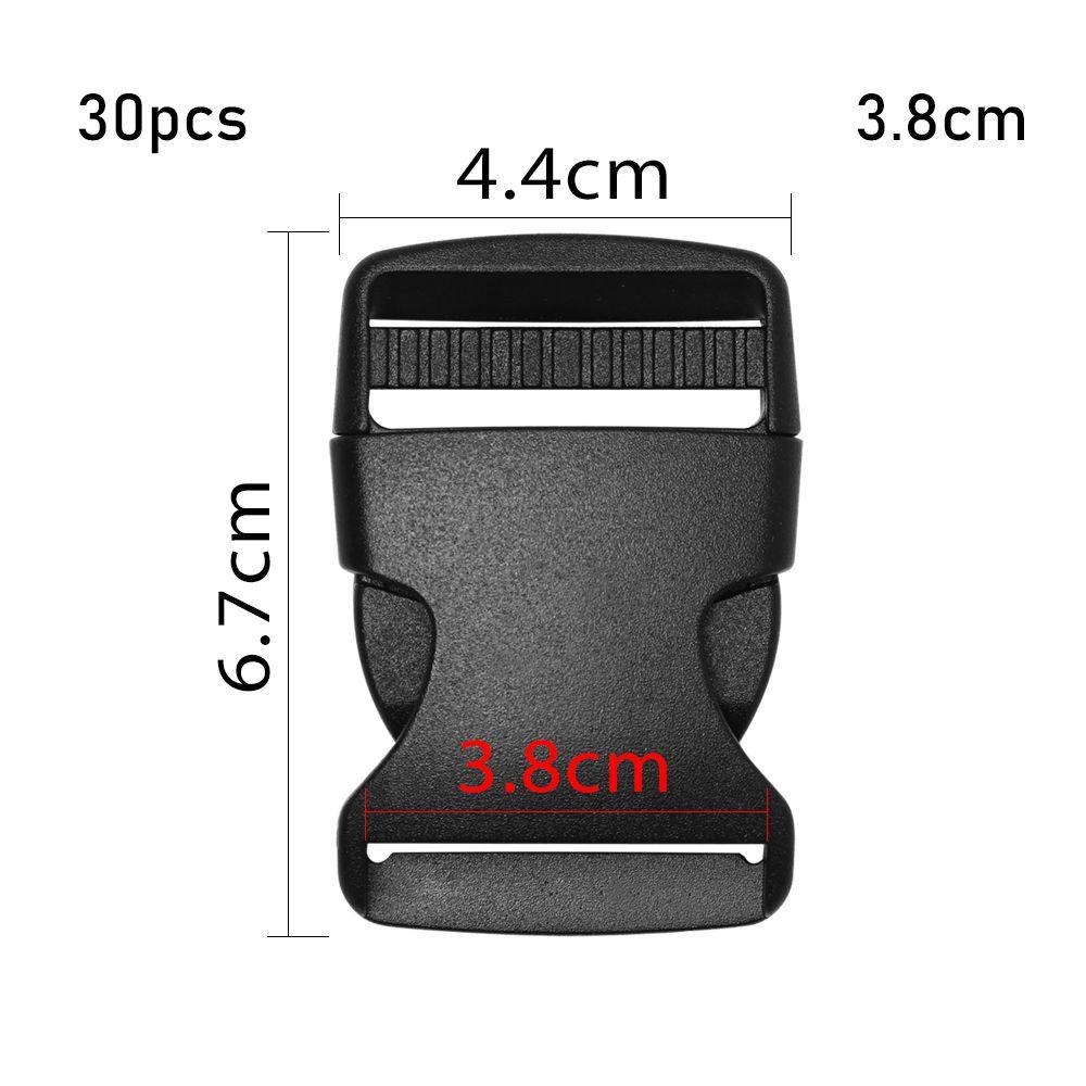 Пластиковая черная тесьма для ремня рюкзака, детали для браслета из паракорда, изогнутая пряжка, боковые пряжки
