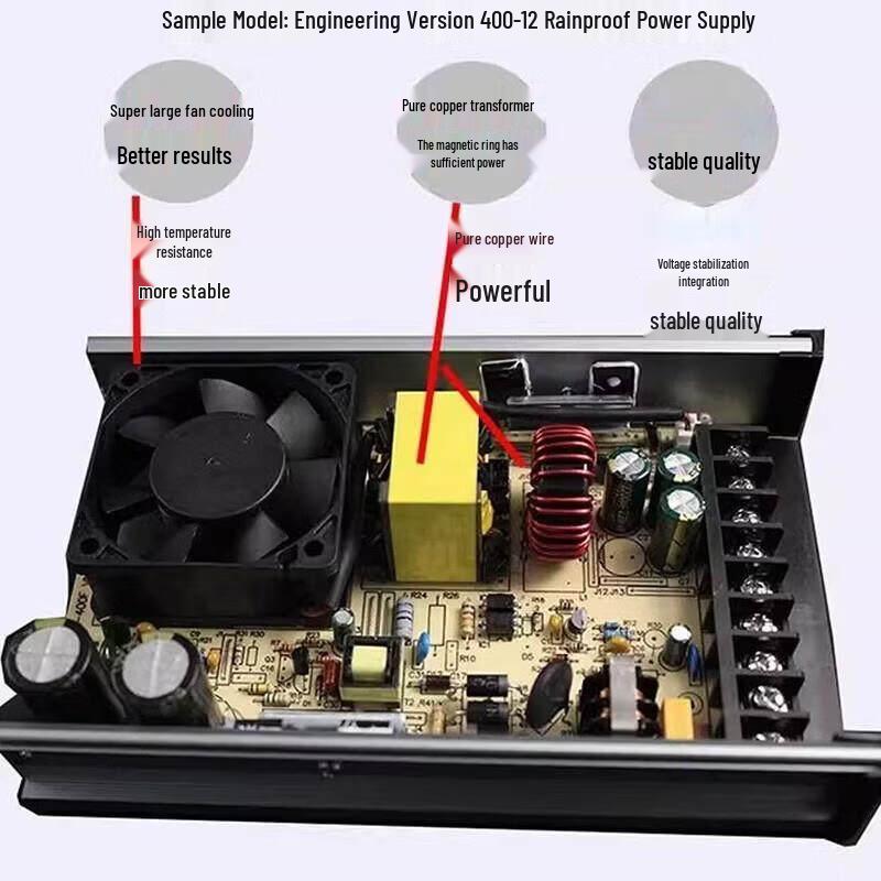 Outdoor 12V 100W Rainproof Switching Power Supply