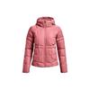 Hooded Straight Cut Warm Comfortable Down Jacket Women Jacket Pink 1342814-663