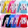 Kids Girls Anime Cartoon K-POP Rumi Zoey Mira Printed Casual Long Sleeves T-Shirt Top