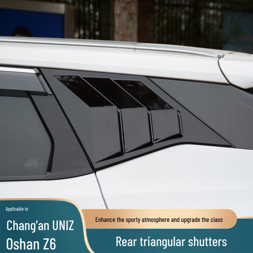 Декоративная полоса-жалюзи на заднее стекло Changan UNI-Z и Oshan Z6