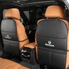 AGTQ2 Car Seat Back Anti-Kick Mat Protector Pad Cover For Skoda Octavia Superb Rapid Kodiaq Karoq Enyaq Vision Yeti Scala Fabia Kamiq