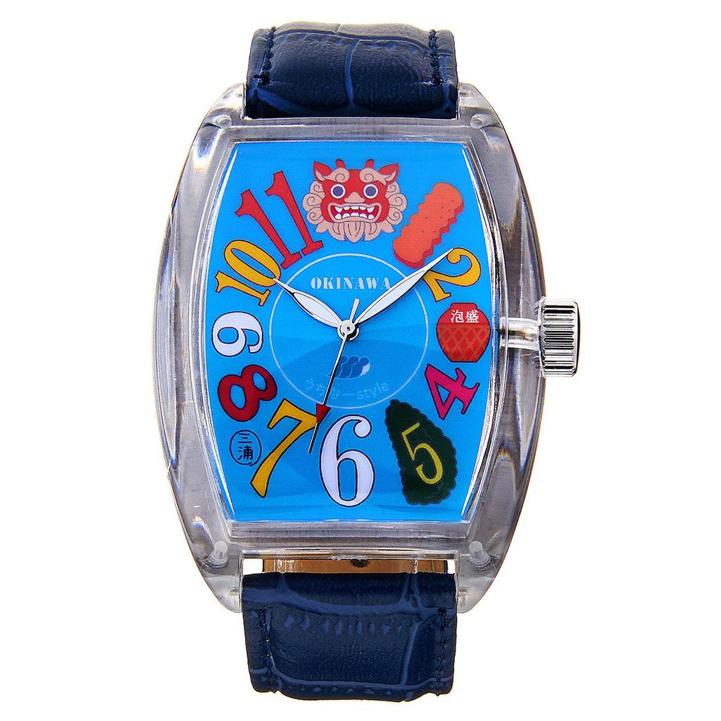 Часы Синие [Фрэнк Миура] FM04NK-OKNBL