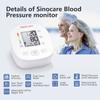 Blood Pressure Monitor Automatic Upper Arm BP Machine with LCD Display & Adjustable Cuff 2 Users