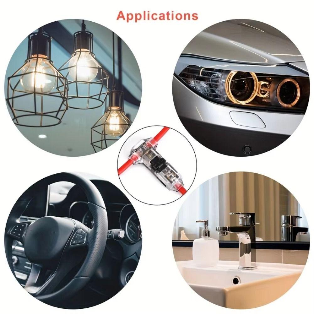 10 шт. для кабелей 18-22 AWG Низковольтный Разъем для Проводки Осветительные Установки