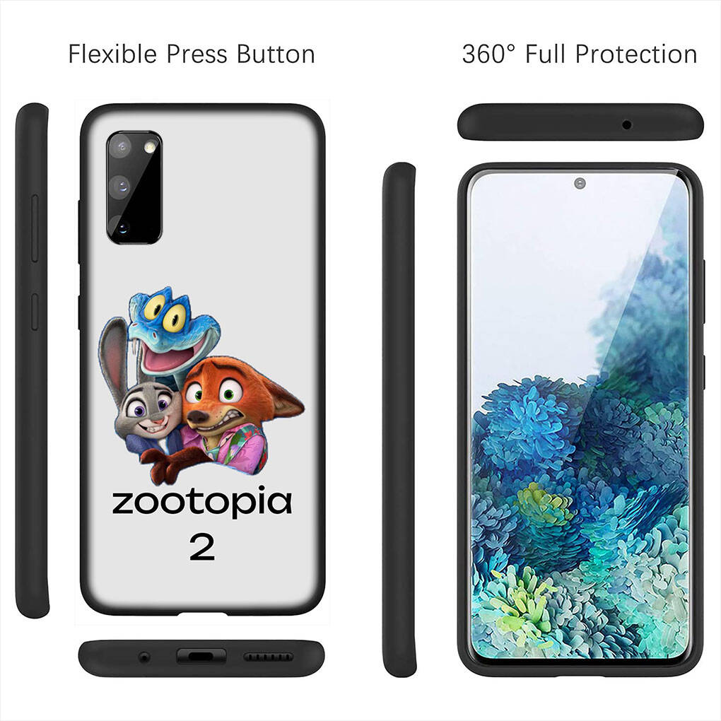 Для iPhone 17 16 15 Xiaomi Poco F7 F8 X7 C85 C75 C71 M8 Redmi Note 14 13 12 11 Pro Max 14C 13C 15C A3 A4 Чехол для телефона Кавайный Гари Ник Зверополис 2 Джуди