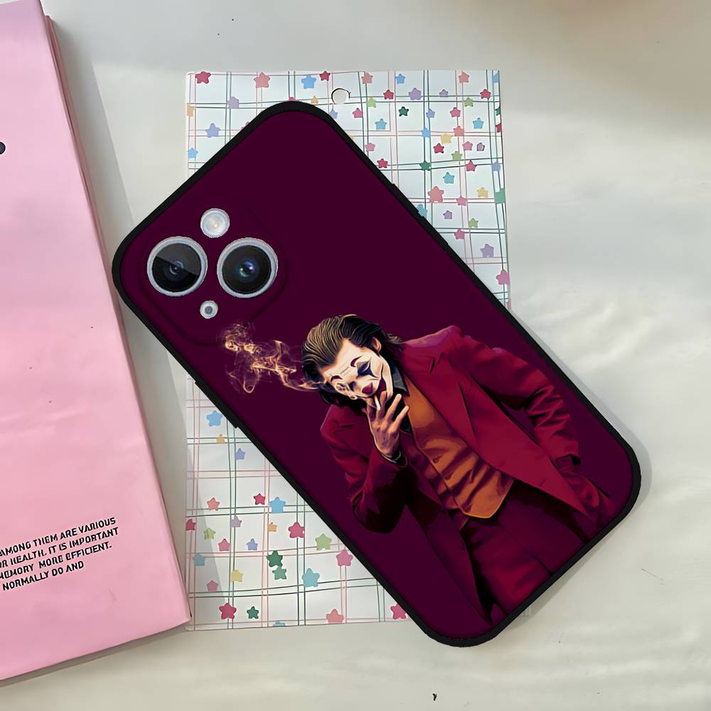 Фильм Джокер Клоун Яблоко IPhone11 12 13 14 15 16 17 Pro Max Iphone17 Pro Max 17Pro 17 Air Жесткий Силиконовый Чехол Обложка