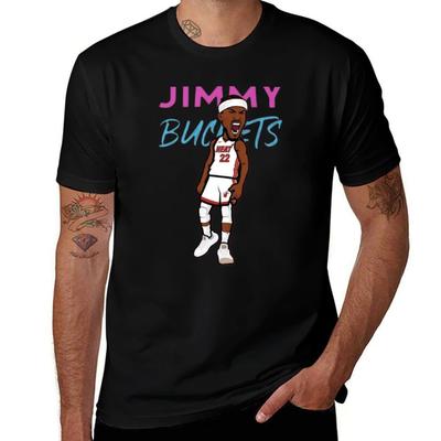 Футболка Jimmy Buckets аниме футболки оверсайз футболки для мужчины хлопок смешная футболка