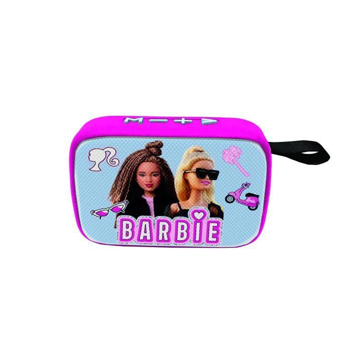 Enceinte Bluetooth portable Barbie