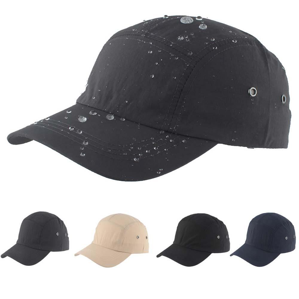 Breathable Quick-drying Baseball Hat Cotton Unisex Sunscreen Hat Solid Color Peaked Cap  Couple