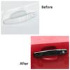 For Opel Insignia A 2008-2018 Carbon Fiber Printed Exterior Side Door Handle Cover Trim Moulding Frame
