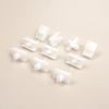 ECF5076 10 Pieces Door Body Trim Moulding Clamp Clips for BMW 5 Series E34 Alpina B10 1987-1995 4/5 Door 51131946258