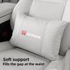 rlbn5 Car Headrest Neck Pillow & Lumbar Support Cushion Auto Interior For Honda CR-V Accord Civic HR-V Pilot Odyssey Fit Jazz Vezel
