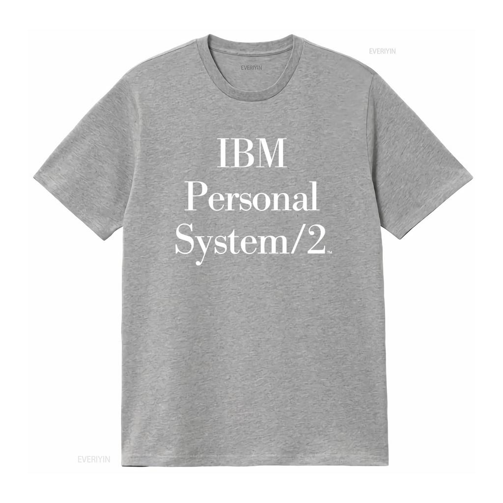 Vintage IBM Personal System 2 T Shirt 80s Technology IT Classic Logo Design Rare 50 Style Computer vintage Washed Slightly