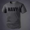 2025 новая летняя новая тема ВМС США дизайн из военно-морского твила футболка с коротким рукавом для фанатов армии прочная мужская одежда футболка с принтом