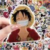 10/30/50 шт. Классические аниме-наклейки ONE PIECE Луффи Зоро Крутые наклейки-граффити DIY Мотоцикл Тетрадь Мультяшные Водонепроницаемые Наклейки