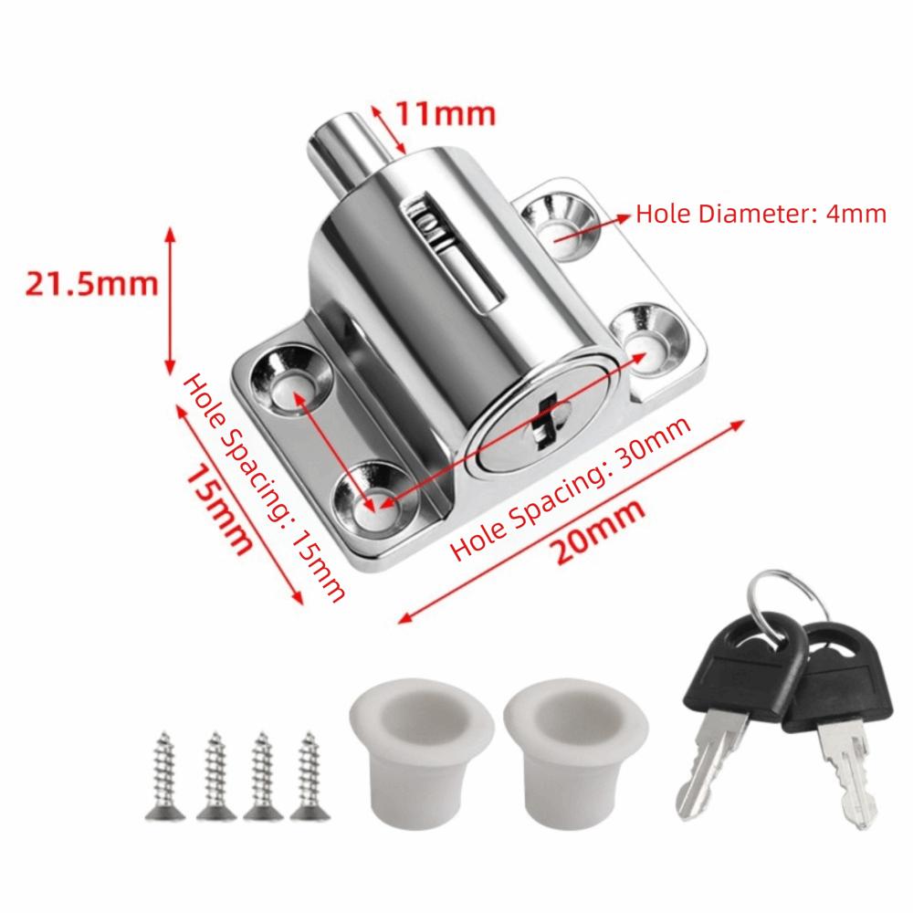 Aluminum Alloy Window Security Lock Fixed Buckle Child Safety Protection Lock Sliding Door