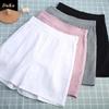 Casual Shorts Girls Summer Elastic Waist Wide Leg Pants Fashion 5 Points Running Pants