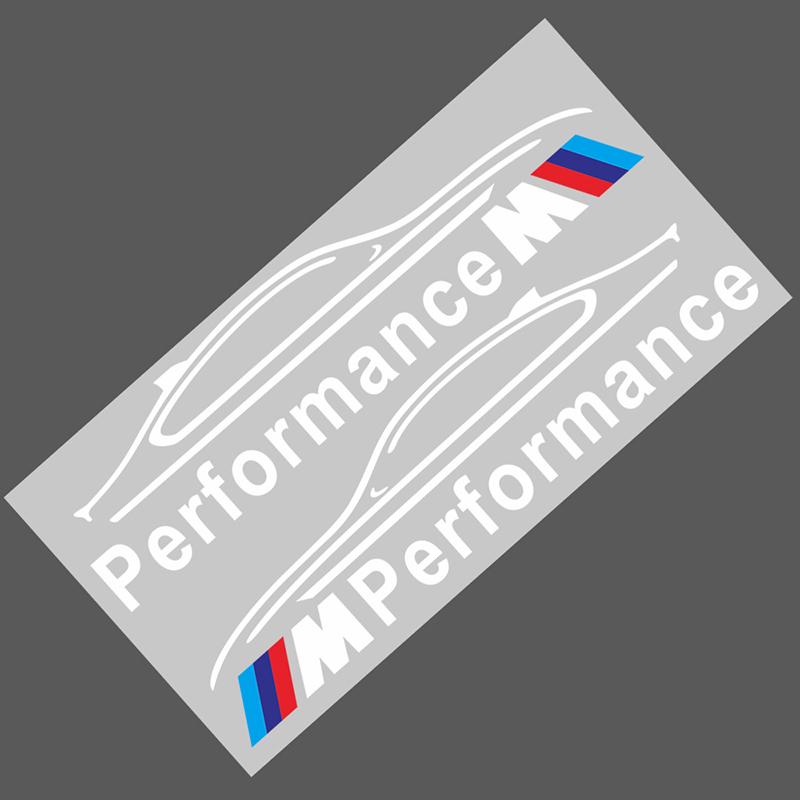 2Pcs Car Rearview Mirror Badge 3D Sticker Decal Accessories For BMW M E34 E36 E60 E90 E46 E39 E70 F10 F20 F30 X5 X6 X1 M3 M5 M6 E71 F01 F02 F87