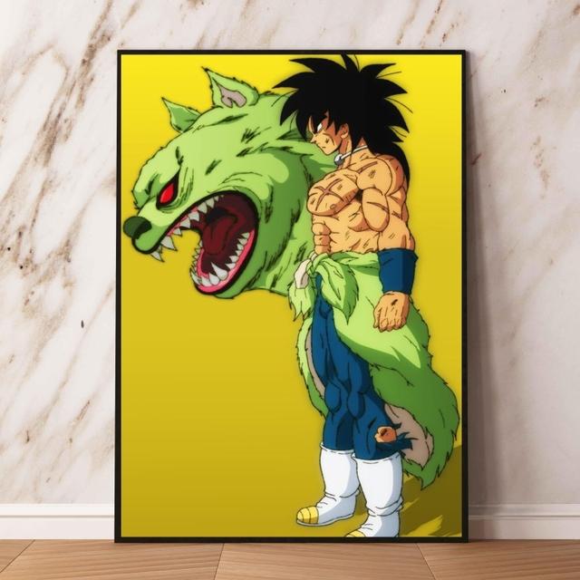 Плакаты и картины Seven Dragon Ball Sun Wukong Наклейки на стену Классические декоративные подарочные комнаты