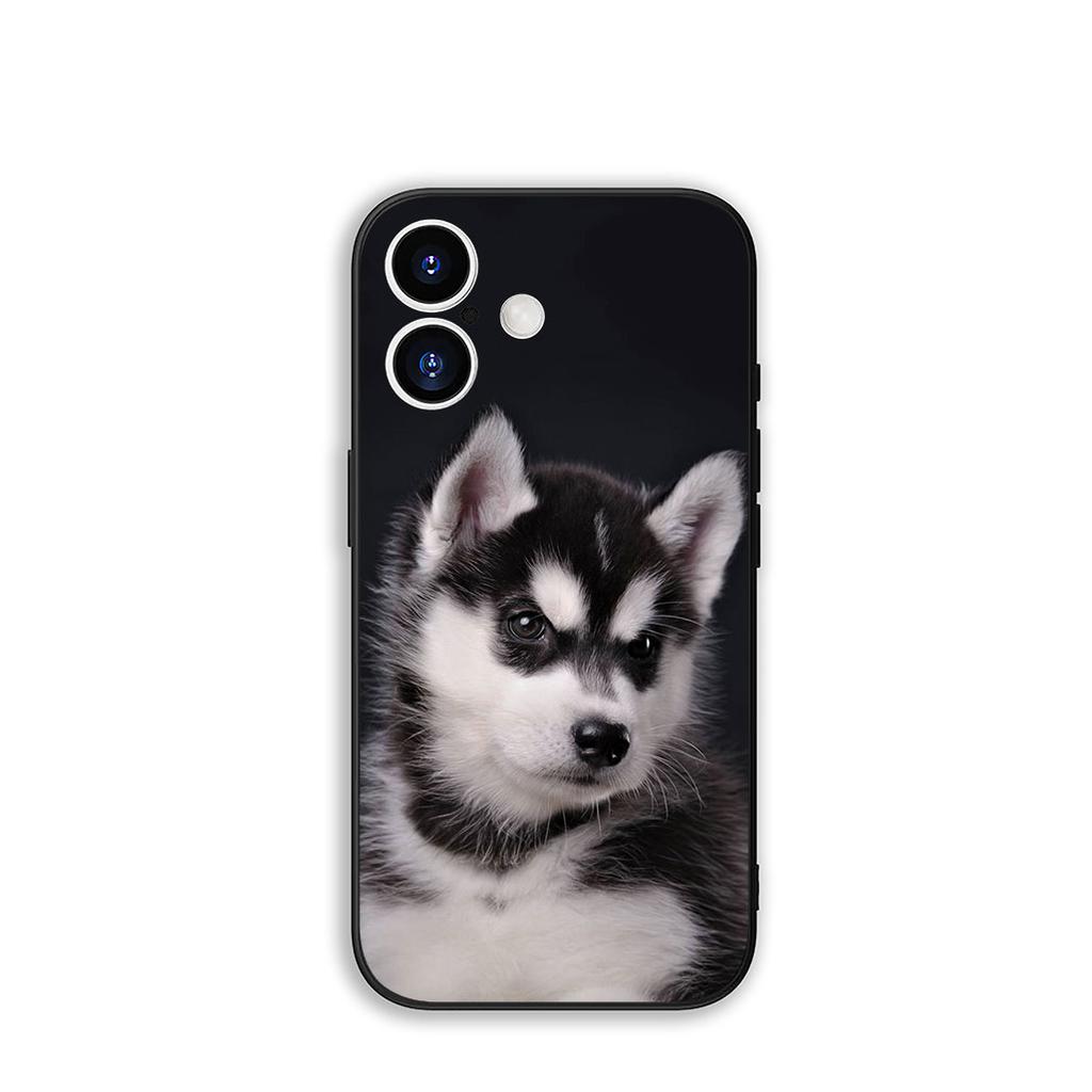 Cover Lovely Husky Dog Funny for Motorola Moto G04 G13 G14 G22 G23 G20 G32 G34 G35 G64 G82 G84 G53 G60 G72 E14 E15 E13 Case