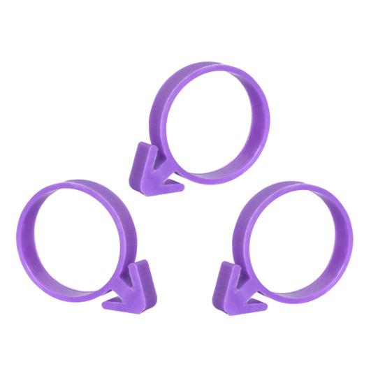 10 шт., зажимы для кондитерских мешков, экологически чистые высокоэластичные силиконовые декоративные фиксаторы для кондитерских мешков для дома